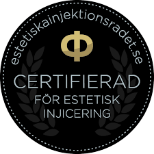 Certifierad för estetisk injection